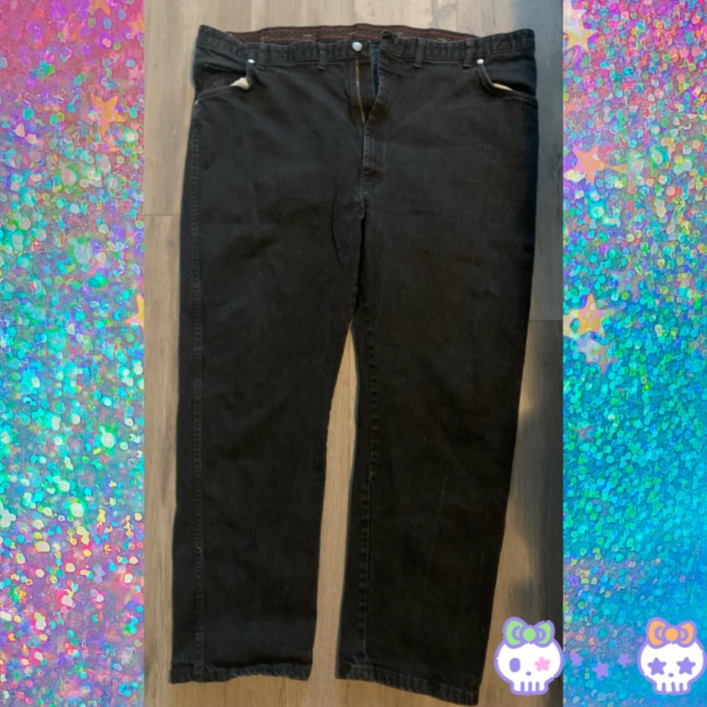 Men’s Black Wrangler Jeans